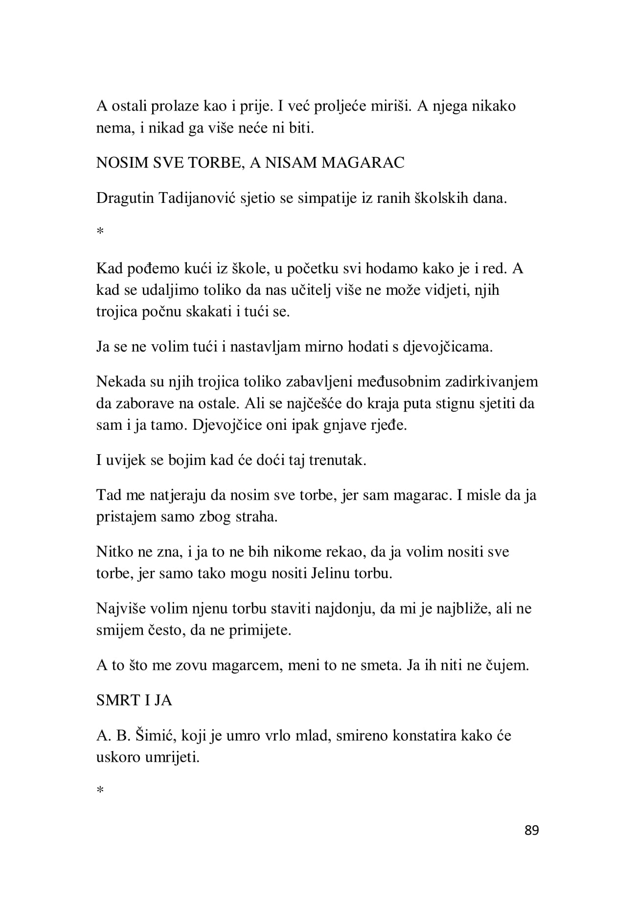 Price iz nasih krajeva - 89